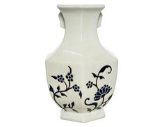 Керамическая ваза ручной работы FLOWER GRAPHICS, 36 см, Kaemingk