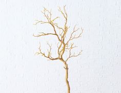 Декоративная ветка ДРИФТ, пластик, светло-коричневая, 93 см, Boltze