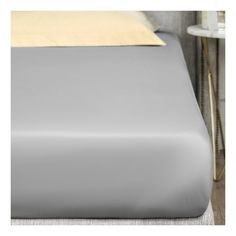 Простыня Togas Маргарет 160 х 200 + 30 см роял-сатин серая