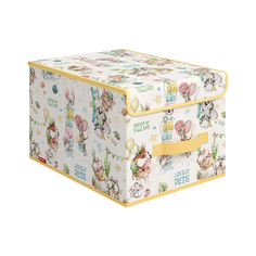 Коробка для хранения вещей Valiant LPY-BOX-LM с крышкой 30х40х25 см