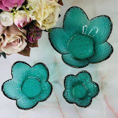 Набор 3 штуки Салатник Lenardi 16см, 12см, 9см, стекло