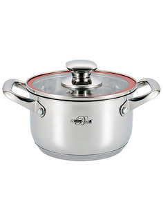 Кастрюля из нержавеющей стали, 4,5 л, Barton Steel, 2900-22