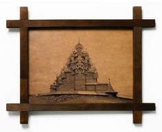 Картина BoomGift Кижский погост