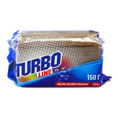Хозяйственное мыло Turbo line твердое 72% 150 г