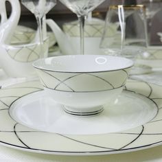 Набор 2 штуки Салатник Lenardi Pandora cream 11.5см, костяной фарфор