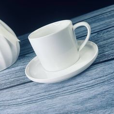 Чашка с блюдцем Lenardi Bianco 300мл фарфор