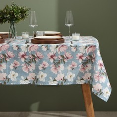 Скатерть Доляна Магнолия 146х220см, рогожка 158 г/м2