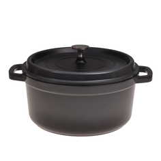 Кастрюля Kamille KM 4457 серый, 4,5 л