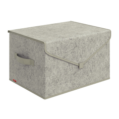 Коробка для хранения вещей с крышкой, Valiant MM-BOX-TM, 40х30х25 см