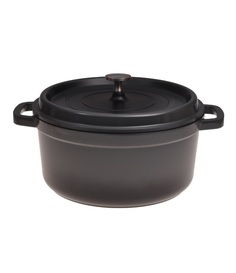 Кастрюля Kamille KM 4456 France 2,5 л 20х9,5 см литой алюминий серый