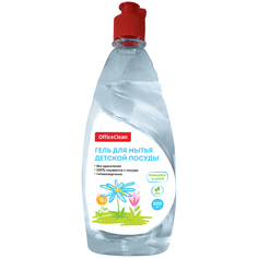 Средство для мытья детской посуды OfficeClean Ромашка и алоэ, гель, 500 мл