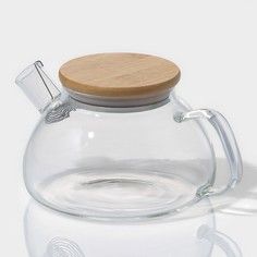 Чайник BellaTenero Эко, 9292697, стеклянный заварочный с крышкой и фильтром