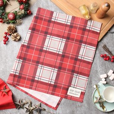 Полотенце Этель Уютное Рождество, 40х73 см, 100% хлопок