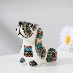 Фигурка "Дружок", орнамент, 8х4,5х7 см No Brand