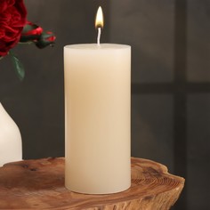 Свеча Yueyan Candle Жасмин, 7х15 см цилиндр ароматическая Love&Light