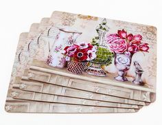 Сервировочная салфетка COZY BEAUTY на пробковой основе 40х30 см (4 шт.), Boltze