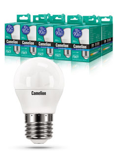 Набор из 10 светодиодных лампочек Camelion LED 10W 6500K E27 10-13570