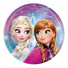 Тарелки одноразовые Procos Frozen Northem Lights 20 см 8 шт