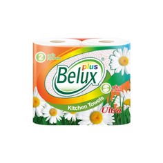 Бумажные полотенца Belux Plus с рисунком 2 рулона