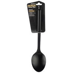 Ложка Mallony Classico Nero 105271 из нержавеющей стали, черный, non-stick