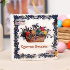 Салфетки бумажные New line Пасхальная корзина, 2 слоя, 33x33 см, 20 шт. No Brand