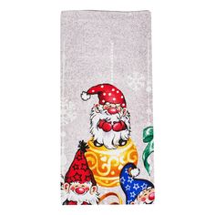 Полотенце Новогодний пазл 40 х 70 см вафельное в ассортименте (модель по наличию) No Brand