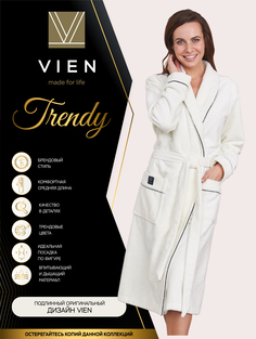 Халат женский VIEN 1003 белый S