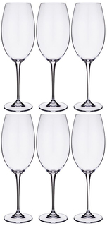 Набор из 6-ти бокалов для вина Esta/fulica Объем: 510 мл Crystalite Bohemia