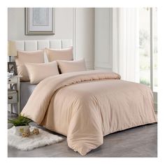 Комплект постельного белья Sofi De Marko Модерн № 17 семейный сатин кремовый