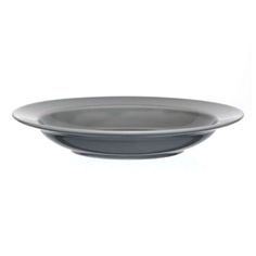Тарелка для супа Башкирский фарфор Принц 22,5 см темно-серая