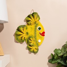 Сувенир Рыбка, майолика, 25 см, микс No Brand