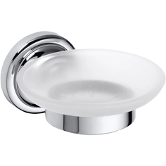 Мыльница стеклянная Bemeta Retro chrom 144308022 Хром