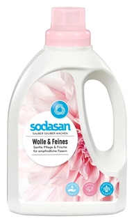 Жидкое средство-концентрат Sodasan для стирки изделий из шерсти и деликатных тканей 750 мл