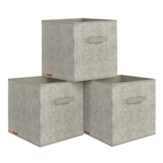 Коробки для хранения вещей Valiant MM-BOX-3L, набор 3 шт 28х28х28 см