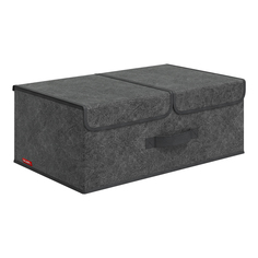 Коробка для хранения вещей с крышкой, Valiant MN-BOX-L2, 50х30х20 см