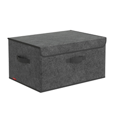 Коробка для хранения вещей Valiant MN-BOX-DDM с откидной стенкой, 50х35х25 см