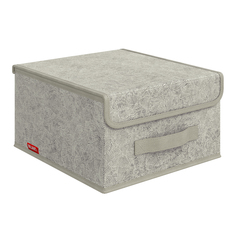 Коробка для хранения вещей с крышкой, Valiant MM-BOX-LS, 28х30х16 см