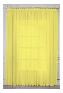 Штора классическая Amore Mio 383565 300x270 см желтая 383565