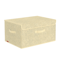 Коробка для хранения вещей с крышкой, Valiant MS-BOX-DDM, 50х35х25 см