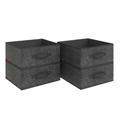 Коробки для хранения вещей, Valiant MN-BOX-4F 4 шт 31х15х31 см