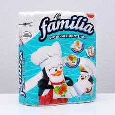Полотенца бумажные Familia, 2 слоя, 2 рулона, 2 шт No Brand
