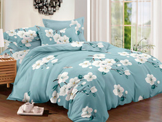 Постельное белье Cleo Art Color двуспальное, наволочки 70х70