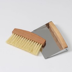Набор для уборки: совок и щетка, 160Х105Х40 мм, 160Х40Х16 мм Raccoon
