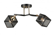 Потолочная люстра Imex MD.5708-2-S-BK+FGD
