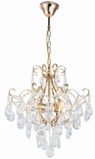Подвесная люстра хрустальная Thea 1031-304 Rivoli