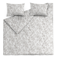 Набор постельных принадлежностей IDEA Евро из перкаля нав. 50х70 Fleur Василиса