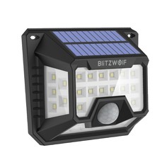 Настенный светильник Blitzwolf BW-OLT3 Solar Wall Light 2 шт Black No Brand