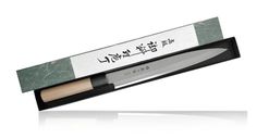 Кухонный нож для рыбы и мяса Tojiro, рукоять дерево F-1057