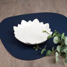 Салатник Nouvelle Маршмеллоу 20х20х4.5 см, 300 мл, фарфор