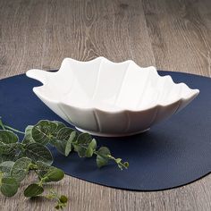 Салатник Nouvelle Маршмеллоу 25х16.5х7 см, 750 мл, фарфор